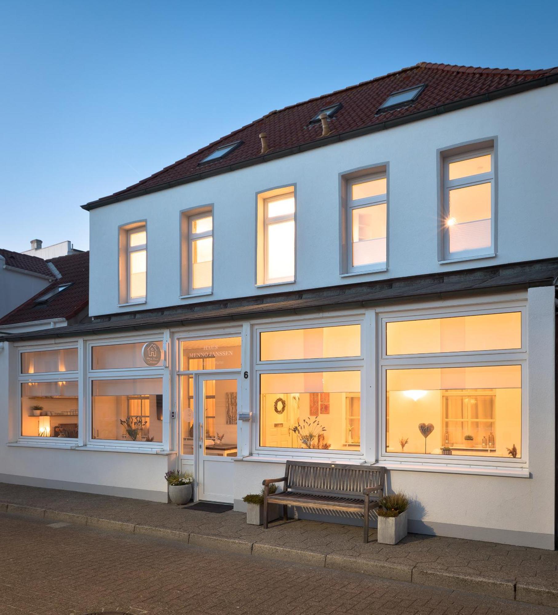 Haus Menno Janssen - Einzelzimmer Norderney Exterior photo